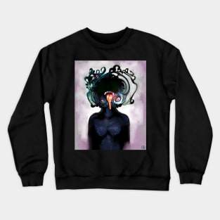 Siren Femme Fatale Fearsome Female Crewneck Sweatshirt